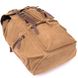Рюкзак туристический текстильный унисекс Vintage 20610 Коричневый