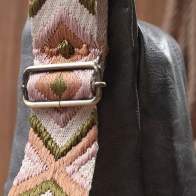 Модна сумка через плече в модному кольорі з екошкіри Vintage 22792 Сірий