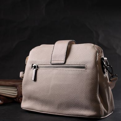 Вишукана сумка для стильних жінок із натуральної шкіри Vintage 22414 Біла