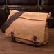 Большая сумка для ноутбука с клапаном из текстиля 21242 Vintage Коричневая