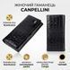 Женский кожаный кошелек для карт купюр и монет CANPELLINI 21525 Черный
