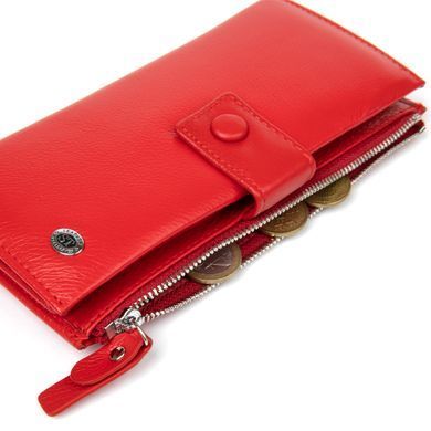 Яркий женский кошелек-клатч ST Leather&nbsp;19374 Красный