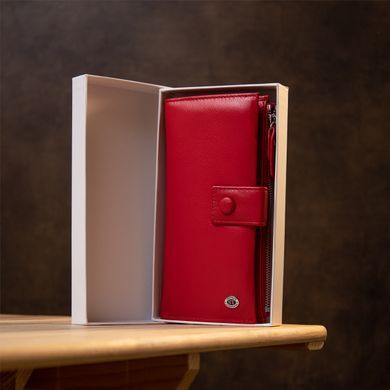 Яркий женский кошелек-клатч ST Leather&nbsp;19374 Красный