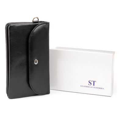 Клатч из кожи женский ST Leather 19316 Черный