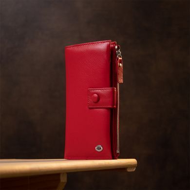 Яркий женский кошелек-клатч ST Leather&nbsp;19374 Красный