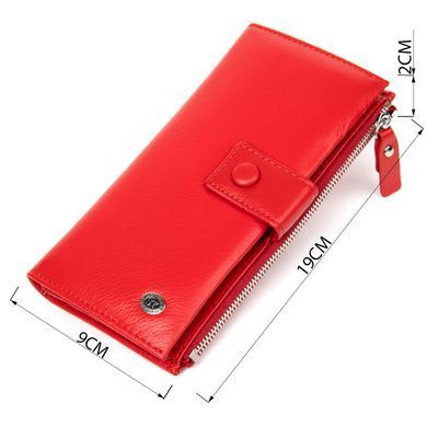 Яркий женский кошелек-клатч ST Leather&nbsp;19374 Красный