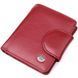 Женский кошелек вертикального формата из натуральной кожи ST Leather 23071 Бордовый
