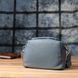Женская сумка с двумя секциями из натуральной кожи Vintage 22920 Голубой