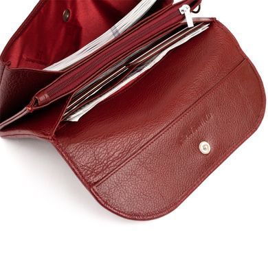 Клатч из кожи женский ST Leather 19318 Бордовый