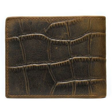 Чоловічий гаманець для карток купюр та документів Vintage 20042 Коричневий