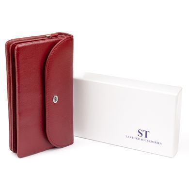 Клатч из кожи женский ST Leather 19318 Бордовый