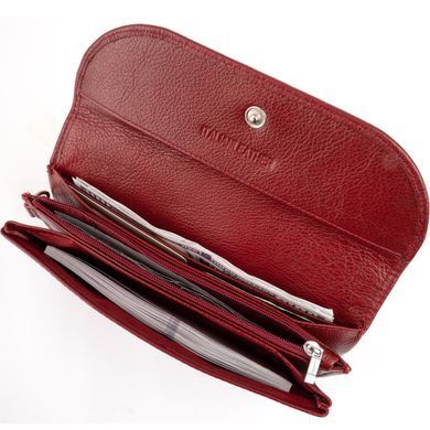 Клатч из кожи женский ST Leather 19318 Бордовый