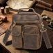 Сумка чоловіча Crazy horse Vintage 14692 Коричнева
