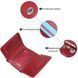 Компактний жіночий гаманець із натуральної шкіри ST Leather 23073 Бордовий