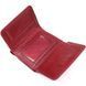 Компактний жіночий гаманець із натуральної шкіри ST Leather 23073 Бордовий