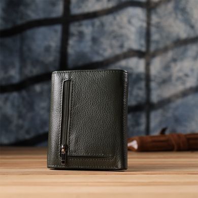 Жіночий гаманець середнього розміру із натуральної шкіри ST Leather 23074 Зелений