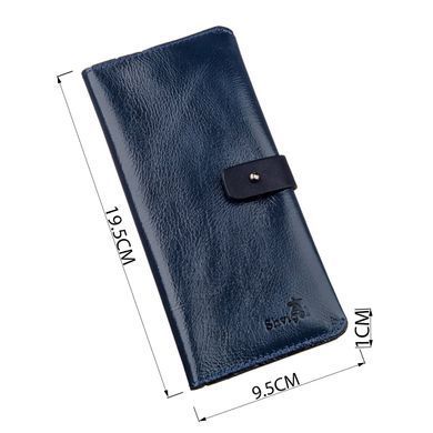 Бумажник унисекс из кожи алькор SHVIGEL 16201 Синий