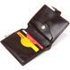 Стильное кожаное портмоне для мужчин Shvigel 16485 Коричневый