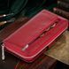 Вертикальный вместительный кошелек из кожи женский ST Leather 19307 Бордовый