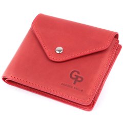Жіночий гаманець із матової натуральної шкіри GRANDE PELLE 16804 Червоний