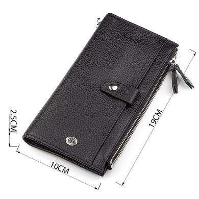Кошелек ST Leather 18383 (ST420) надежный Черный
