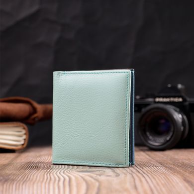 Женский кошелек с оригинальной монетницей из натуральной кожи ST Leather 19508 Разноцветный