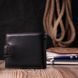 Горизонтальный небольшой кошелек для мужчин из натуральной кожи Vintage sale_15063 Черный