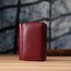 Компактний гаманець зручного формату із натуральної шкіри ST Leather 23077 Бордовий