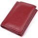 Компактний гаманець зручного формату із натуральної шкіри ST Leather 23077 Бордовий