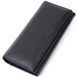 Женский классический кошелек из натуральной кожи ST Leather 22676 Черный