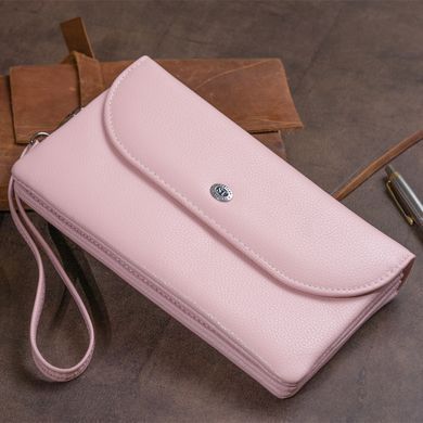 Клатч из кожи женский ST Leather 19323 Розовый
