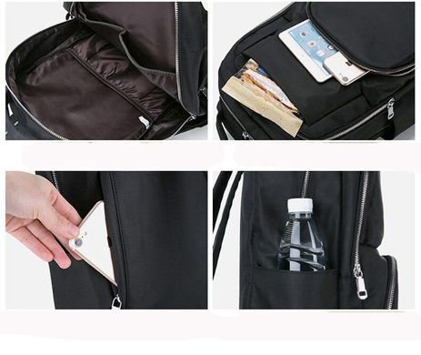Рюкзак нейлоновий Vintage 14808 Чорний