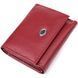 Миниатюрный женский кошелек из натуральной кожи ST Leather 23082 Бордовый