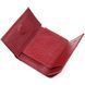 Миниатюрный женский кошелек из натуральной кожи ST Leather 23082 Бордовый