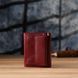 Миниатюрный женский кошелек из натуральной кожи ST Leather 23082 Бордовый