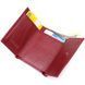 Миниатюрный женский кошелек из натуральной кожи ST Leather 23082 Бордовый