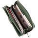 Вертикальный вместительный кошелек из кожи унисекс ST Leather 19304 Зеленый