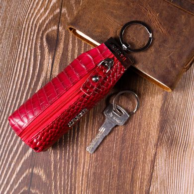 Стильна та зручна ключниця KARYA 20931 шкіряна Рожевий