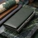 Вместительный женский кошелек на магнитах из натуральной кожи ST Leather 23115 Зеленый