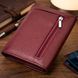 Жіночий шкіряний гаманець для карток купюр та монет ST Leather 19492 Бордовий