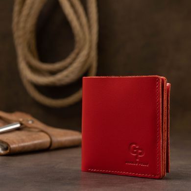 Небольшое женское портмоне GRANDE PELLE 11565 Красный