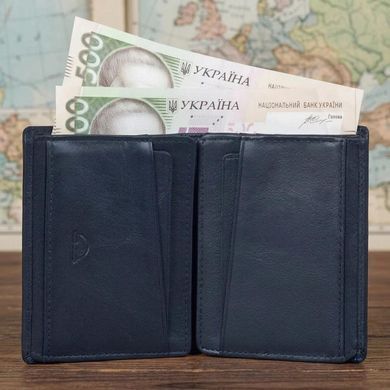 Портмоне унисекс Tony Perotti из зернистой кожи Newcontatto 3603 (90612) Темно-синее