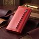 Женский кошелек с геометрическим клапаном из натуральной кожи ST Leather 22545 Красный