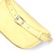 Жіноча бананка з натуральної шкіри Shvigel 16378 Жовтий