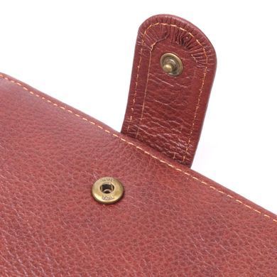 Вертикальний чоловічий портмоне з натуральної шкіри 21399 Vintage Коричневий