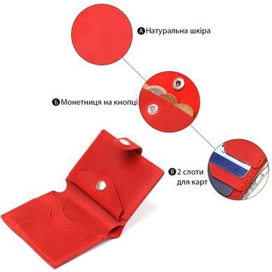 Сучасне жіноче портмоне Shvigel 16497 Червоний