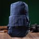 Функциональный текстильный рюкзак в стиле милитари Vintagе 22181 Синий