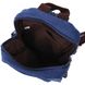 Функціональний текстильний рюкзак у стилі мілітарі Vintagе 22181 Синій