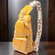 Яркая женская слинг сумка через плечо из экокожи Vintage 22753 Желтый
