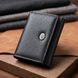 Невелике жіноче портмоне з монетницею з натуральної шкіри ST Leather 22730 Чорний